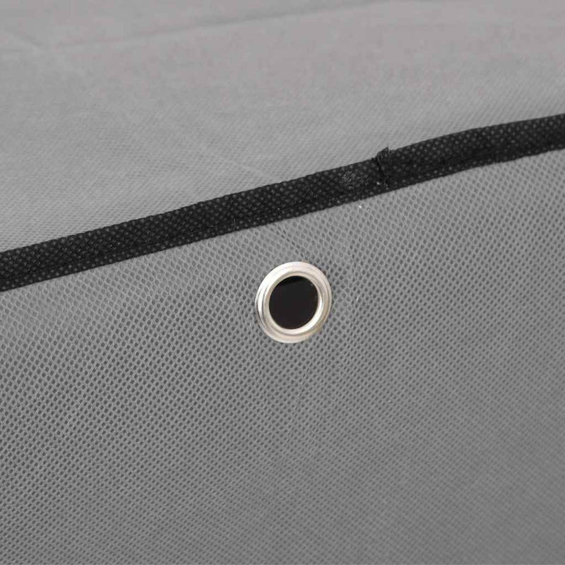 Pantofar, gri, 60x30x166 cm, material textil