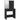 Masă de toaletă cu LED, negru, 74,5x40x141 cm