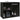 Dulap de dressing, negru, 80x40x65 cm, lemn compozit