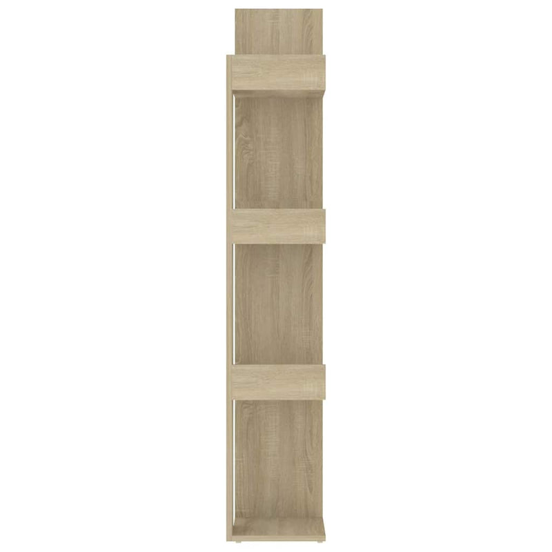 Bibliotecă, stejar sonoma, 86x25,5x140 cm, PAL