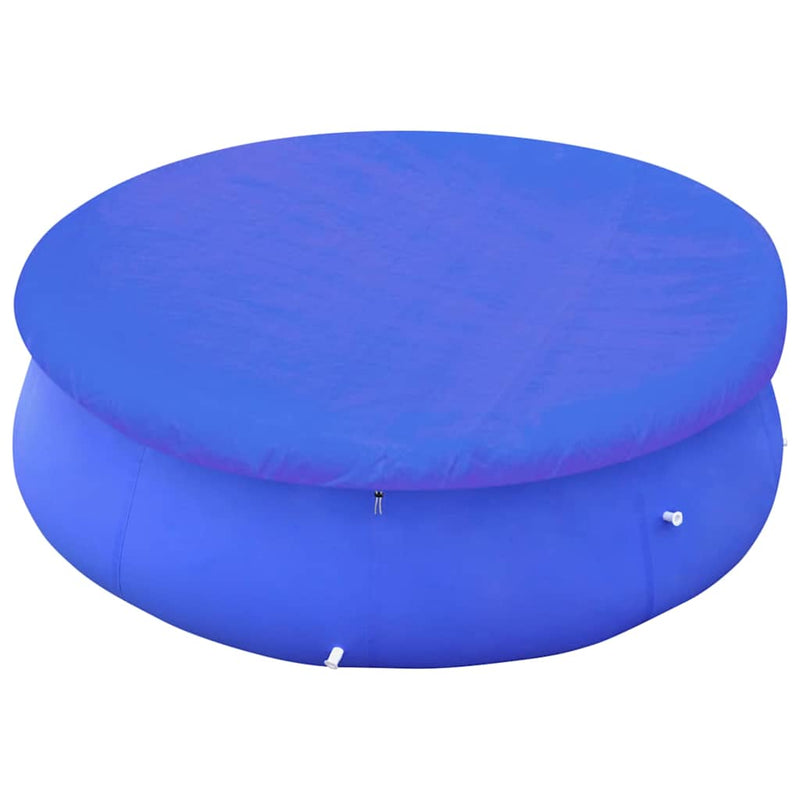Prelate piscină, 2 buc, PE rotundă, 460 cm, 90 g/m²