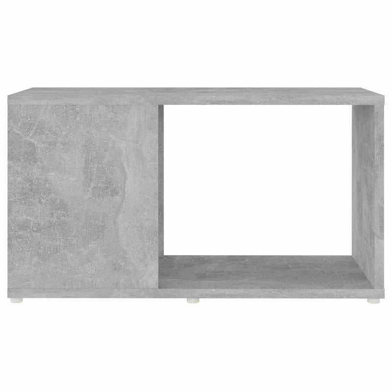 Comodă TV, gri beton, 60x24x32 cm, PAL