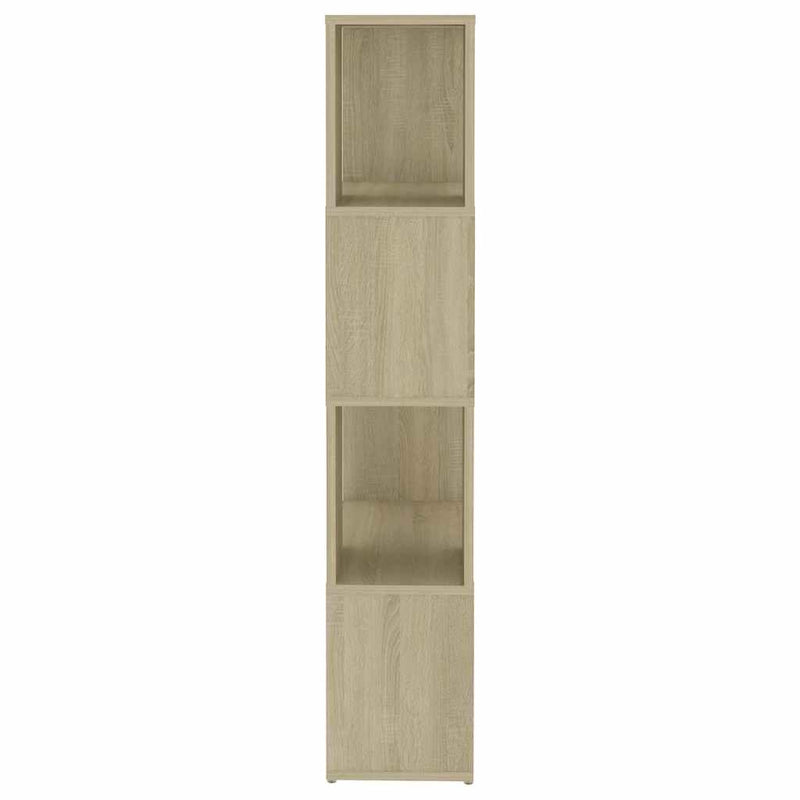 Bibliotecă/Separator cameră stejar sonoma 60x24x124,5 cm PAL