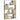 Bibliotecă/Separator cameră stejar sonoma 80x24x124,5 cm PAL