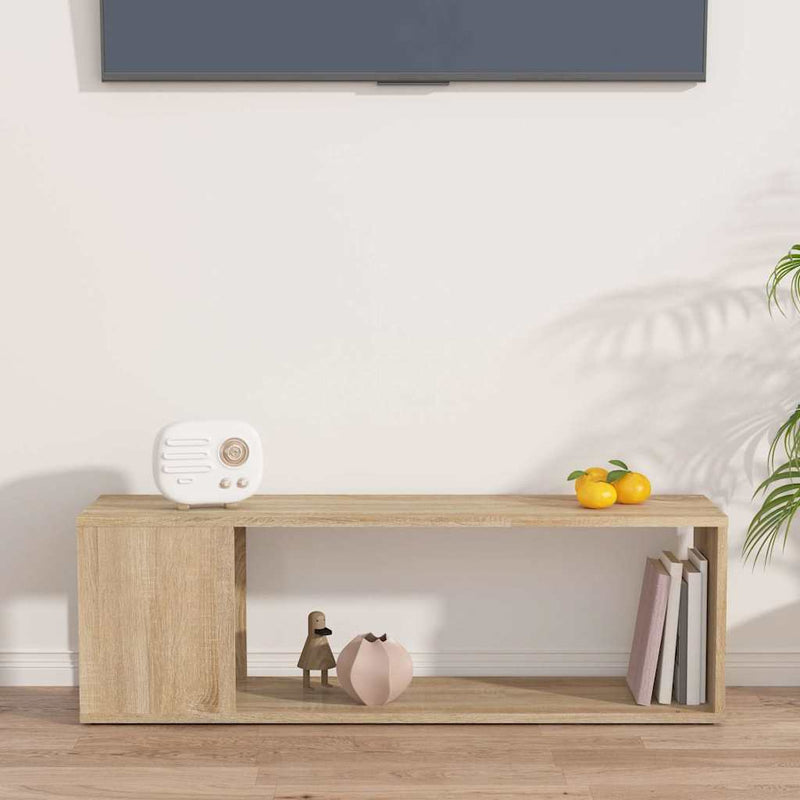 Comodă TV, stejar sonoma, 100x24x32 cm, PAL