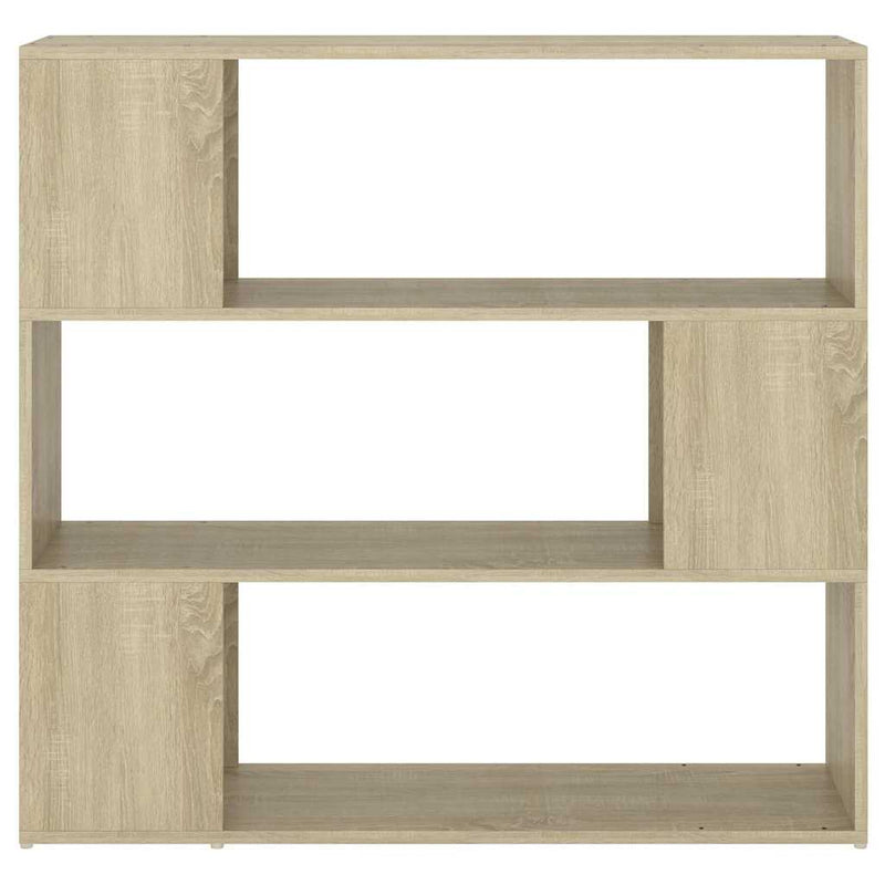 Bibliotecă/Separator cameră, stejar sonoma, 100x24x94 cm