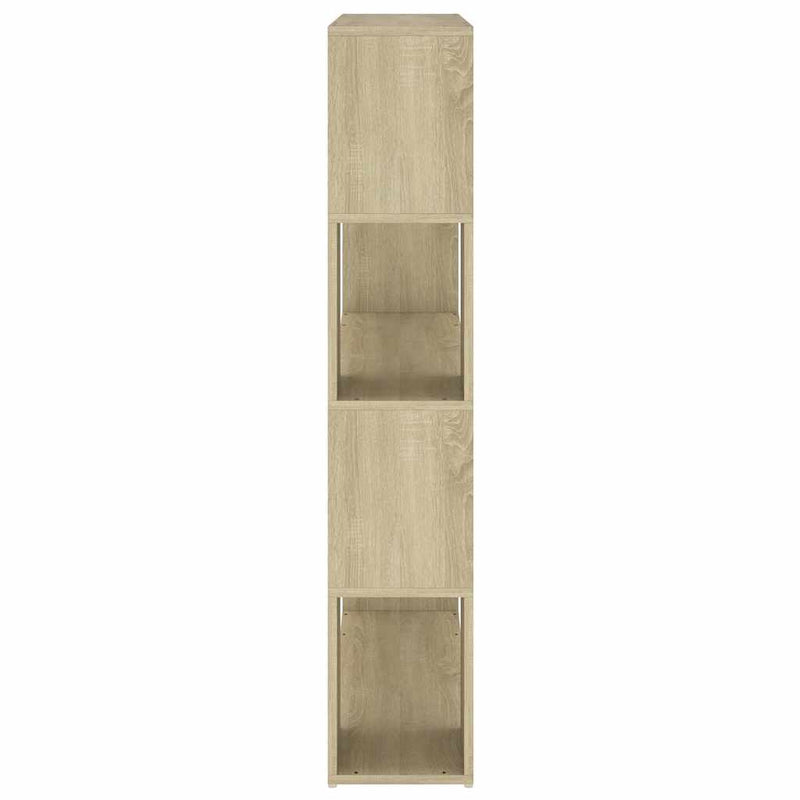 Bibliotecă/Separator cameră, stejar sonoma, 100x24x124 cm