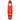 Set placă paddleboarding gonflabilă, roşu, 330x76x10 cm