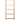 Raft depozitare 5 niveluri, 80x28,5x170 cm, lemn masiv de pin