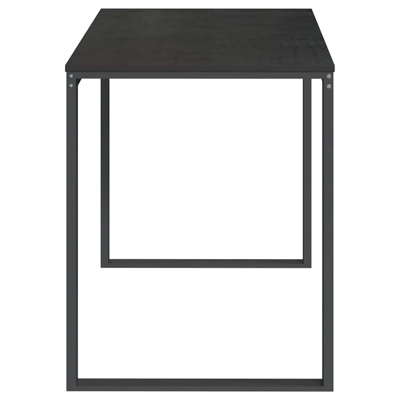Birou de calculator, negru, 110x60x73 cm, PAL