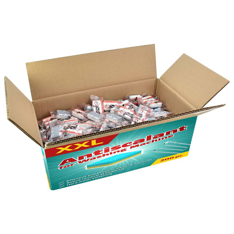 Tablete detergent mașină de rufe 200 buc. anti-calcar&murdărie