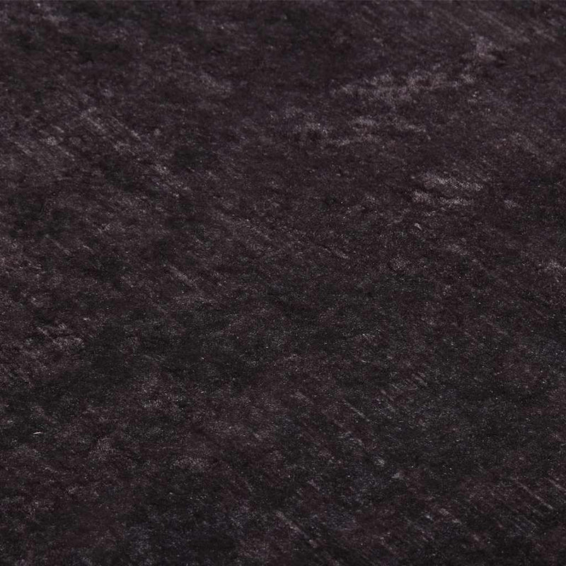 Covor lavabil, negru și auriu, 190x300 cm