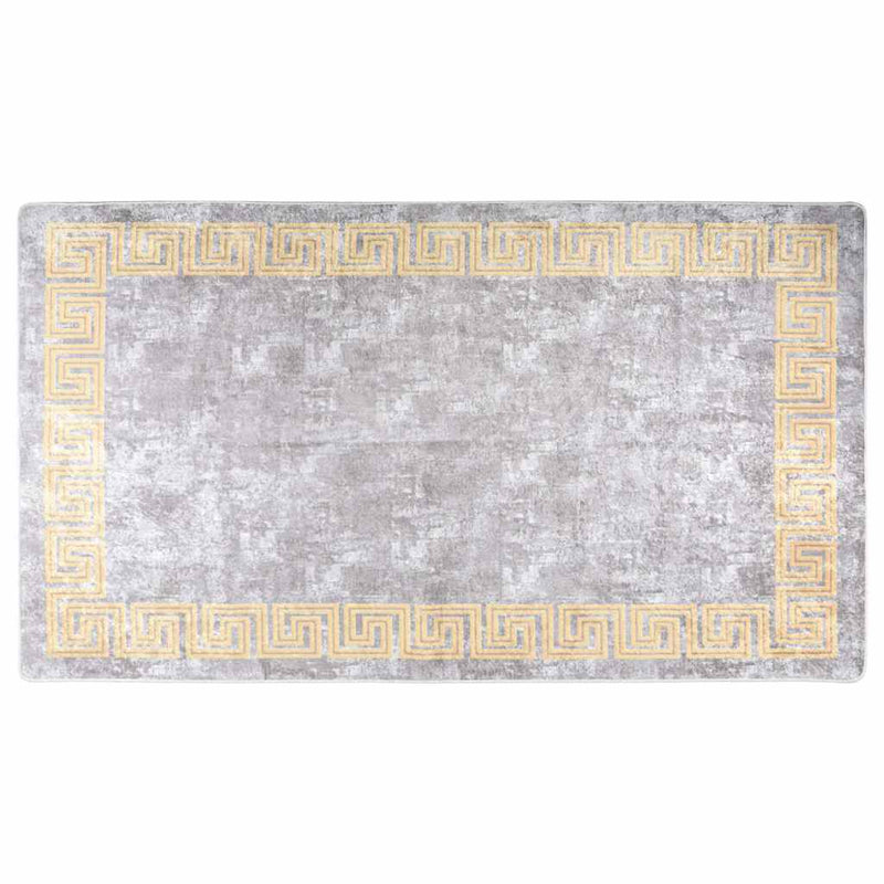 Covor lavabil, gri, 190x300 cm