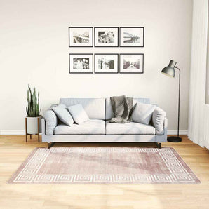 Covor lavabil, bej, 120x180 cm