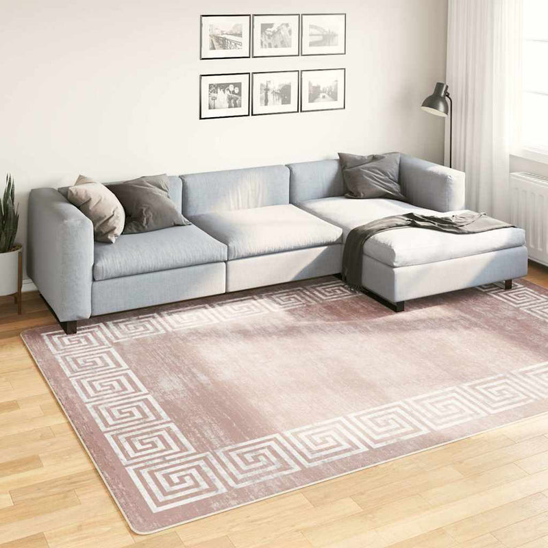 Covor lavabil, bej, 190x300 cm