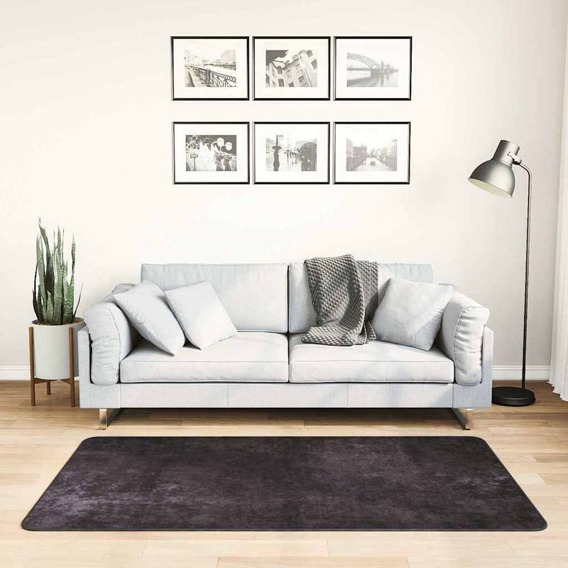 Covor lavabil, antracit, 80x150 cm