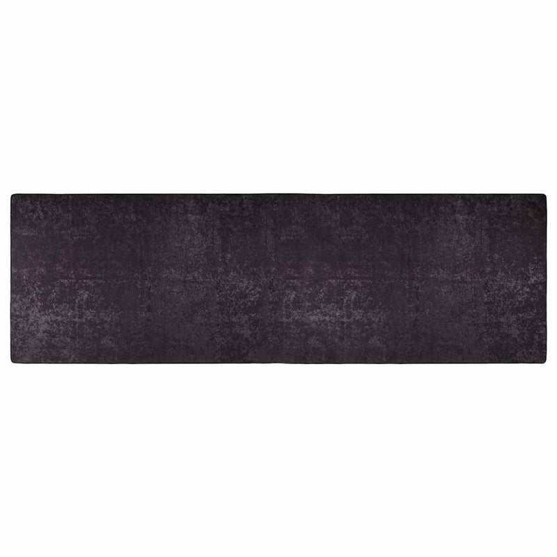 Covor lavabil, antracit, 80x300 cm