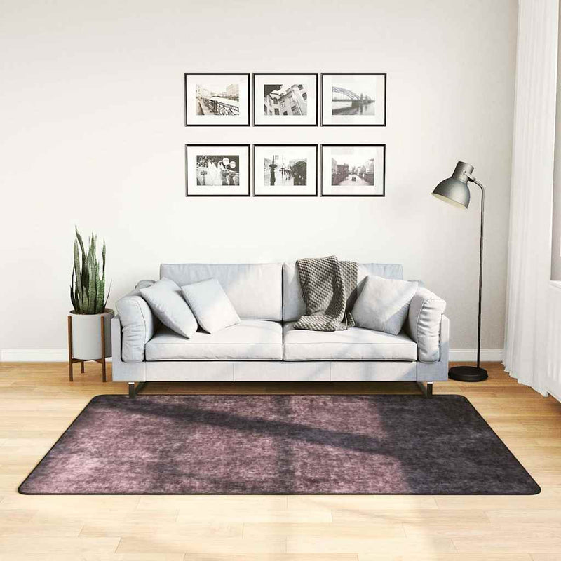 Covor lavabil, antracit, 120x180 cm