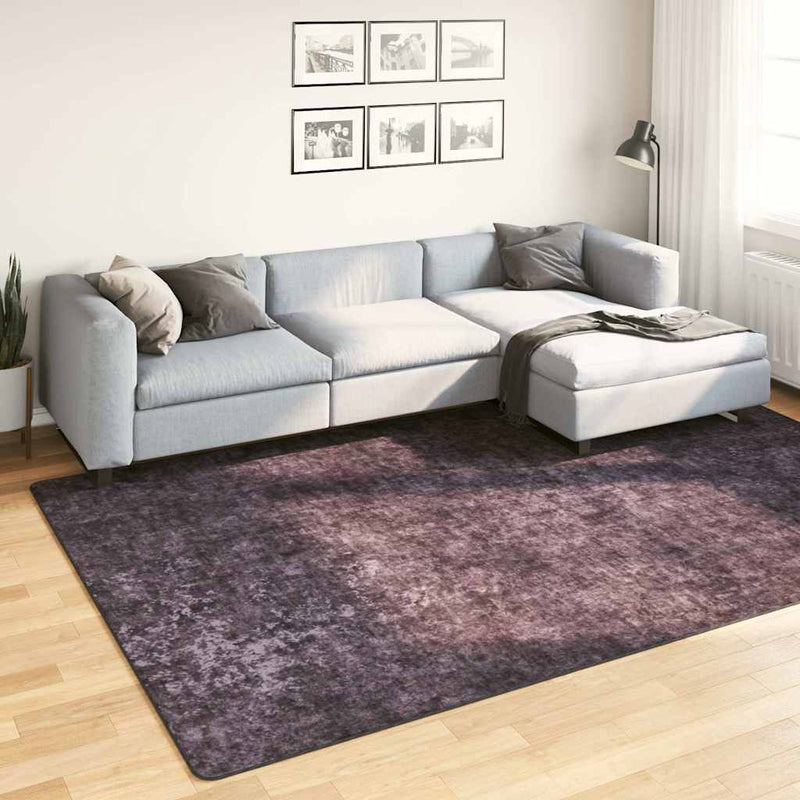 Covor lavabil, antracit, 190x300 cm
