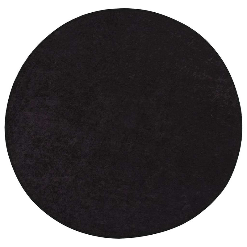 Covor lavabil, antracit, φ120 cm