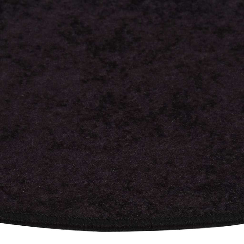 Covor lavabil, antracit, φ120 cm