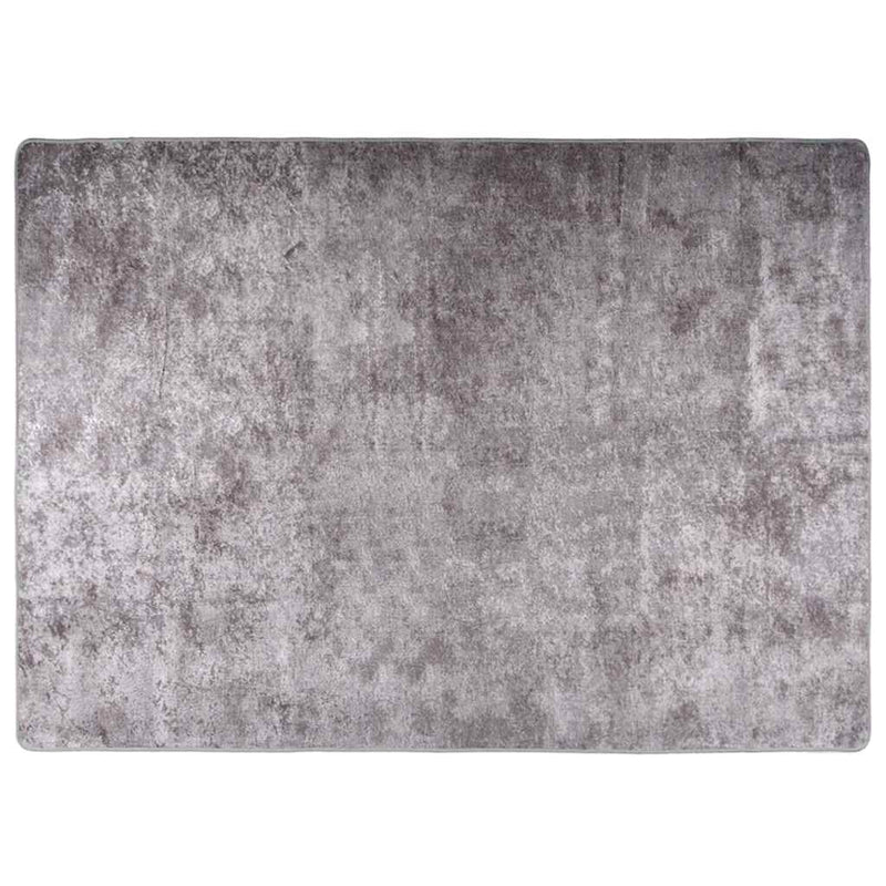 Covor lavabil, gri, 120x180 cm