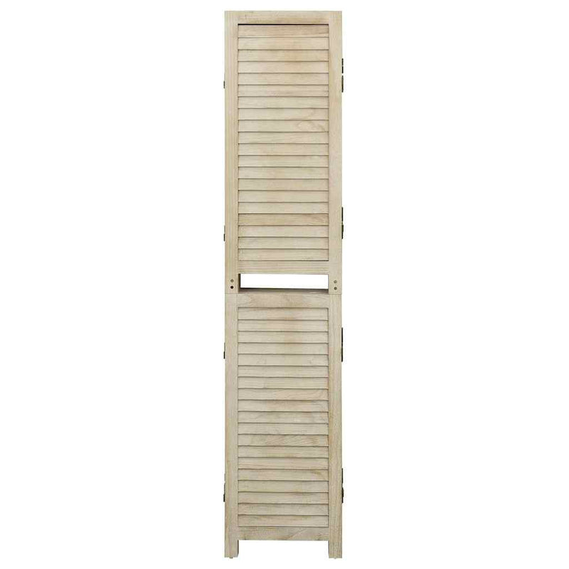 Paravan de cameră cu 4 panouri 140x165 cm lemn masiv Paulownia