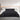 Set cu husă de pilotă, negru, 155x220 cm, microfibră