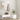 Set de mobilier pentru hol, alb, lemn prelucrat