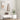 Set de mobilier pentru hol, alb extralucios, lemn prelucrat