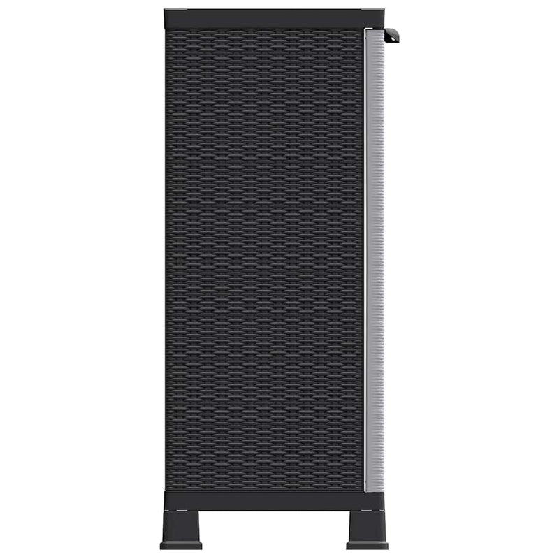 Dulap, 68x39x92 cm, design de ratan
