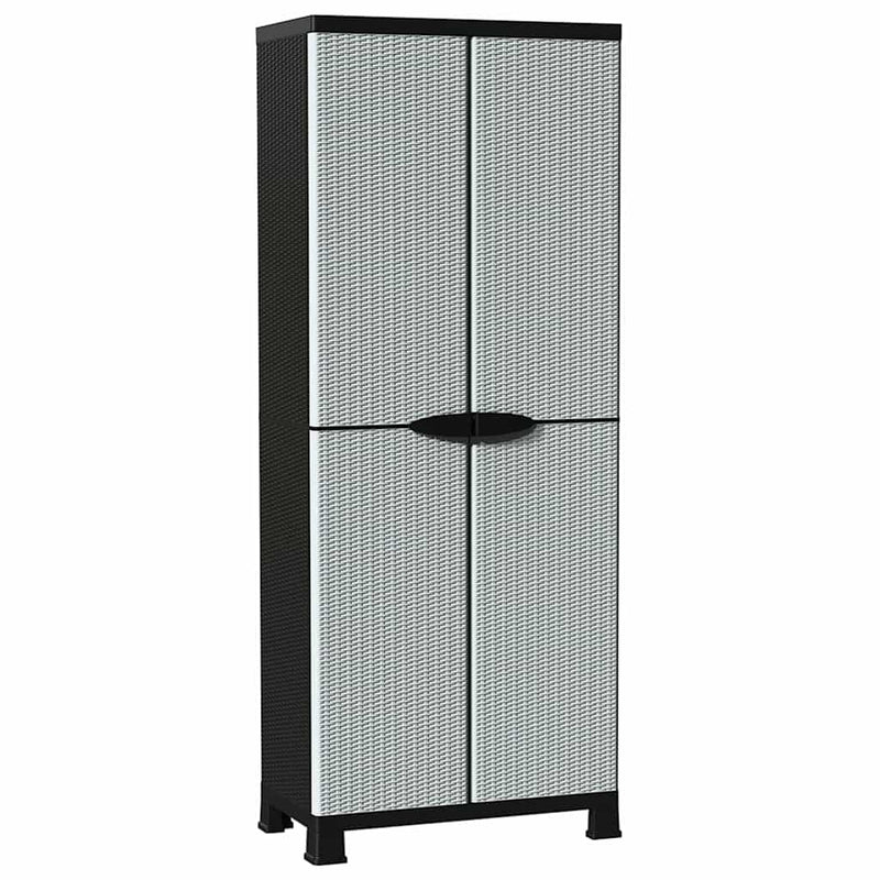Dulap, 68x39x171,5 cm, design de ratan