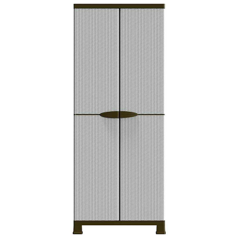 Dulap, 68x39x171,5 cm, design de ratan