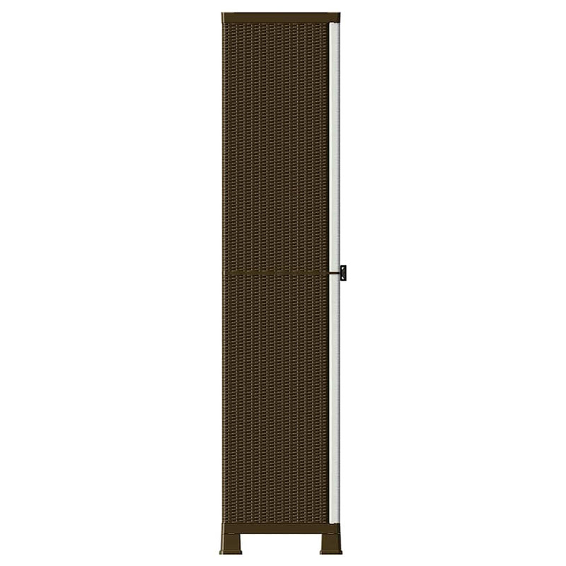 Dulap, 68x39x171,5 cm, design de ratan