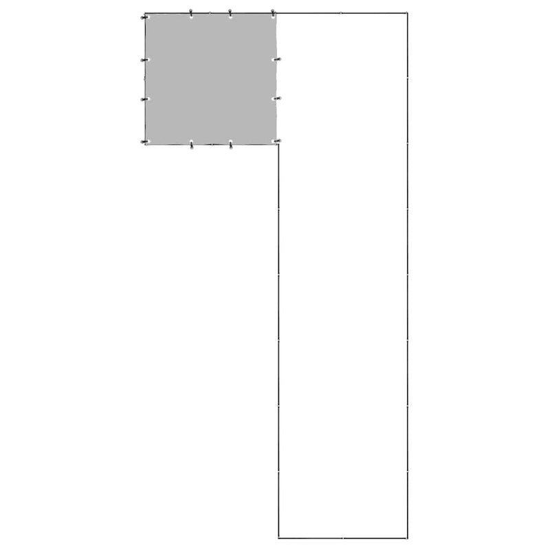 Padoc pentru câini, negru, 6,05 m², oțel