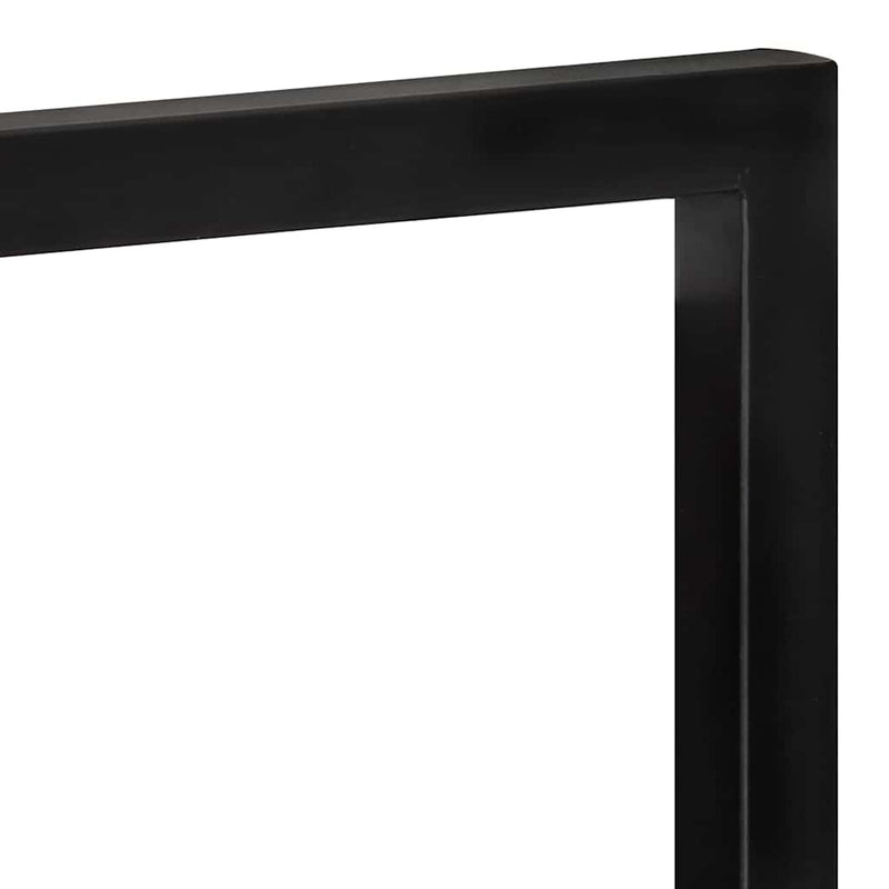 Rafturi de perete 2 buc. 25x25x35 cm lemn masiv acacia/oțel