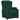 Fotoliu rabatabil, verde închis, material textil