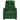 Fotoliu rabatabil, verde închis, material textil