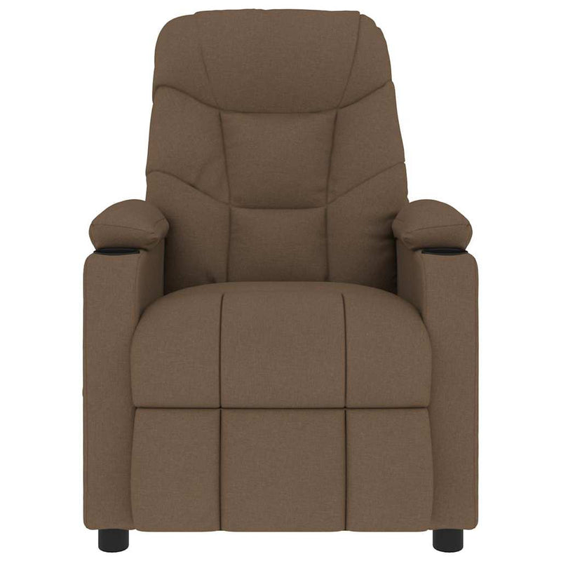 Fotoliu de masaj, maro, material textil
