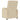 Fotoliu rabatabil, crem, material textil