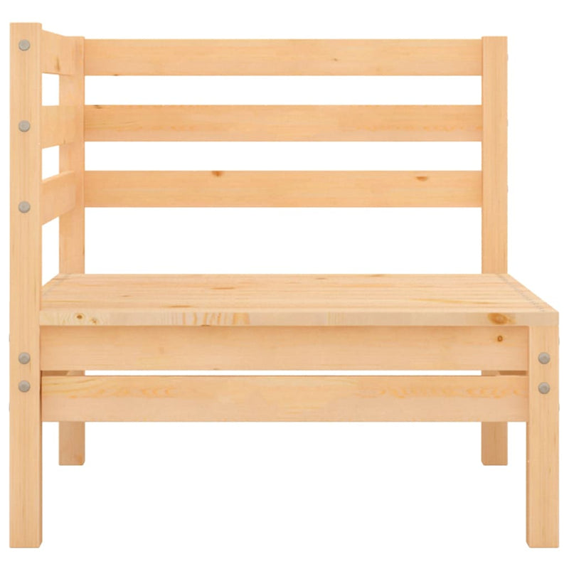 Set mobilier de grădină, 8 piese, lemn masiv de pin