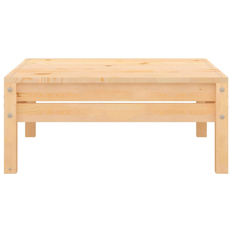 Set mobilier de grădină, 9 piese, lemn masiv de pin