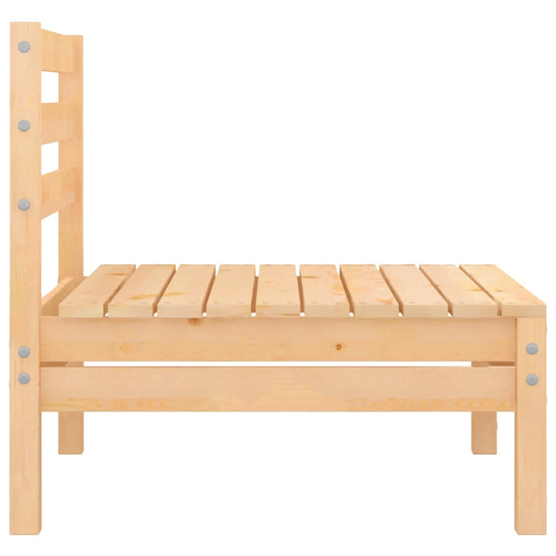 Set mobilier de grădină, 4 piese, lemn masiv de pin