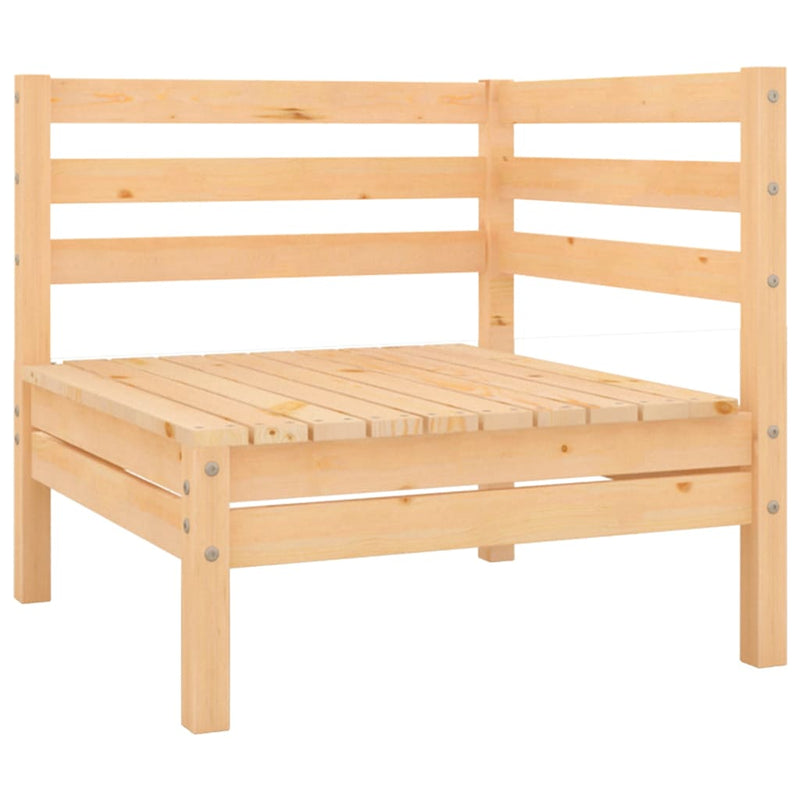Set mobilier de grădină, 7 piese, lemn masiv de pin