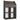 Raft reviste copii gri/stejar sonoma 71x30x114cm lemn prelucrat