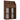 Raft reviste copii, stejar maro, 71x30x114 cm, lemn prelucrat