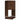 Dulap rotativ, stejar maro, 34,5x34,5x75,5 cm, lemn prelucrat