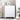 Dulap cu sertare industrial, alb, 78x40x93 cm, metal