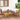 Set mobilier de grădină cu perne, 6 piese, lemn masiv acacia