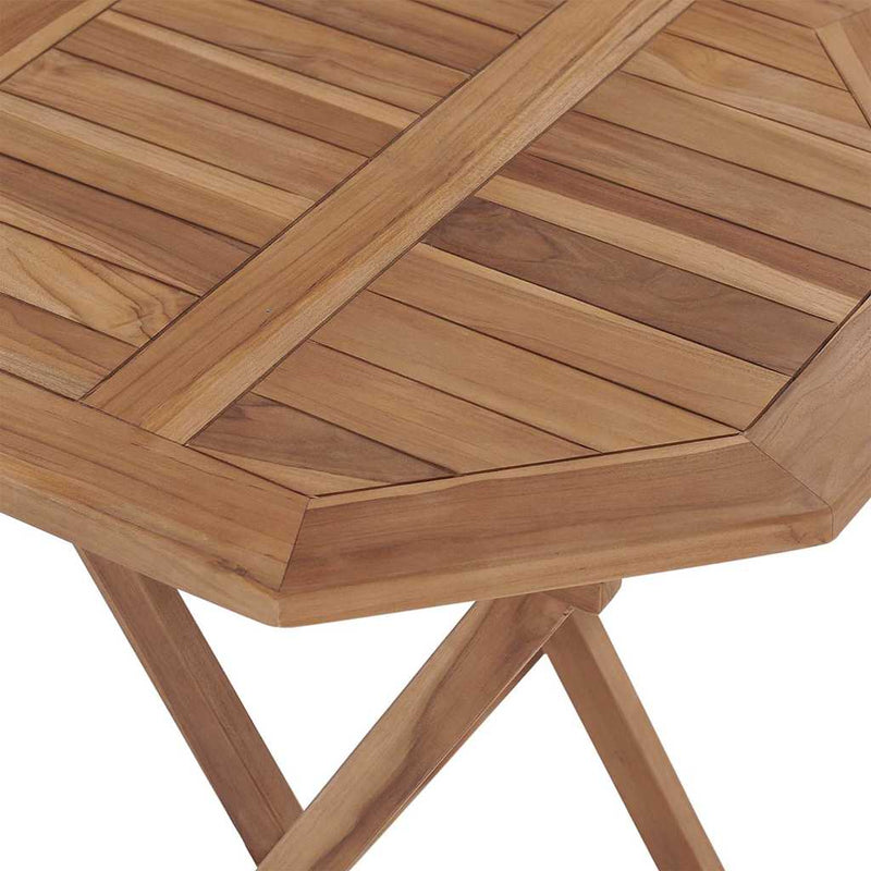 Set mobilier de grădină, 3 piese, lemn masiv de tec